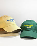 casquette jaune et verte mauresque club marseille brodée dans le sud de la france