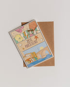 dessin été marseillais avec le starter pack de marseille en été