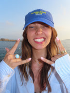 casquette bleu roi et jaune marseille du mauresque club 