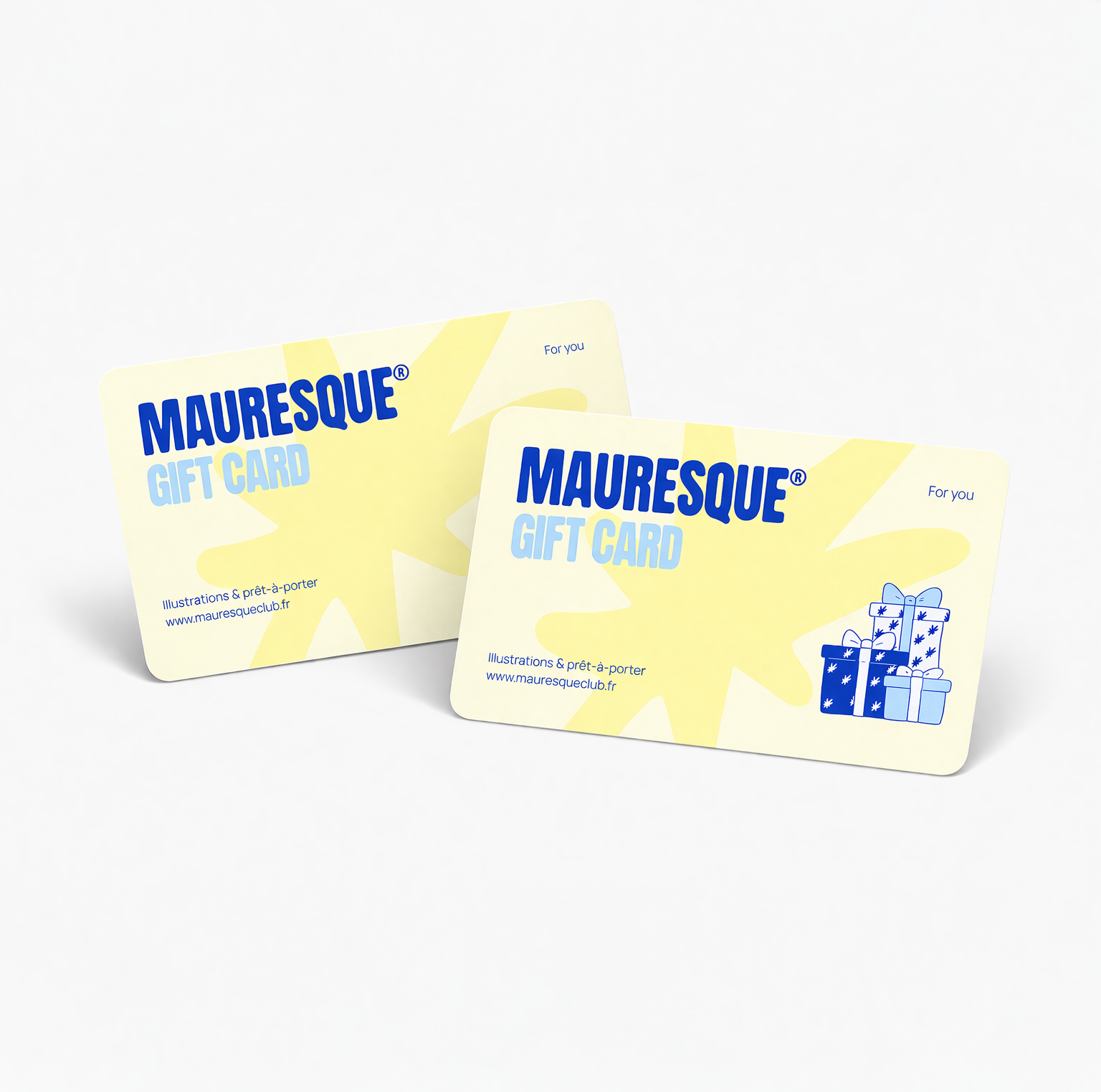 💙 Carte cadeau Mauresque club 💙