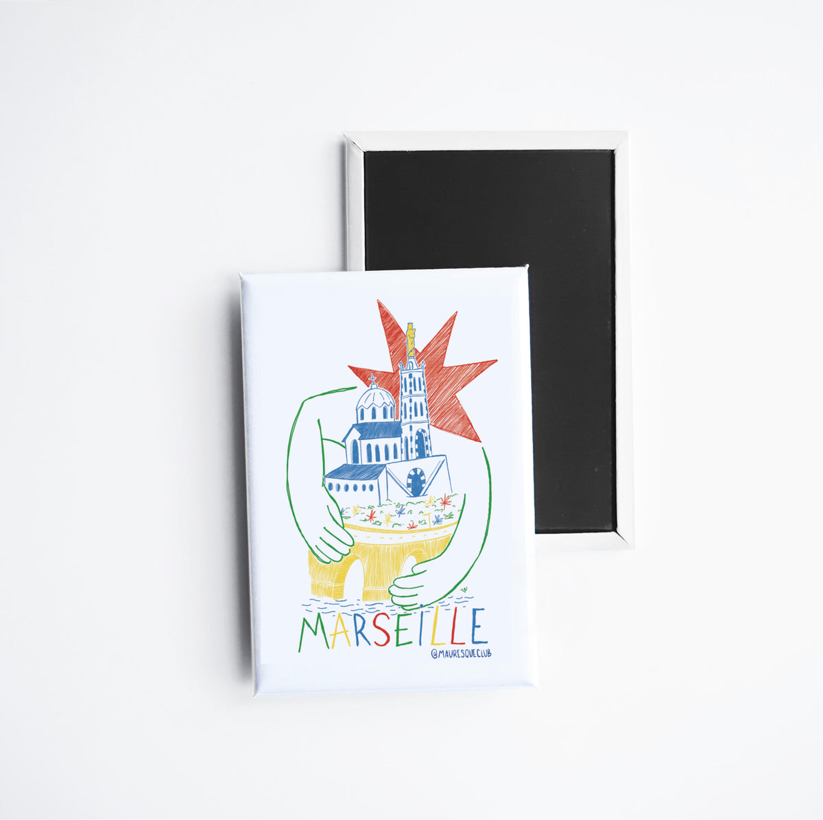 Magnet Marseille en couleurs