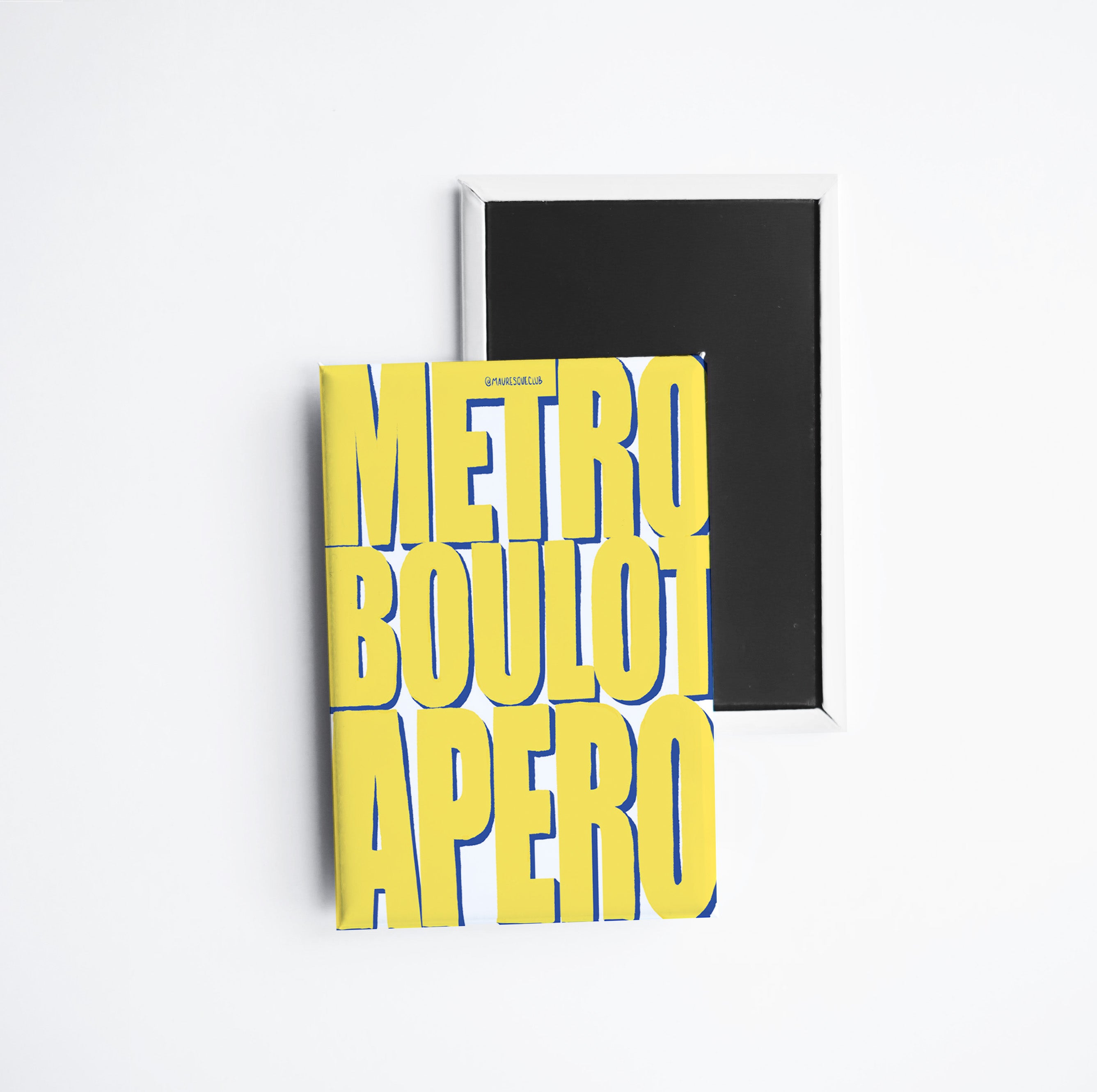 Magnet Marseille illustré en souvenir du sud par Mauresque