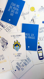 Carte postale - j'suis pas du matin