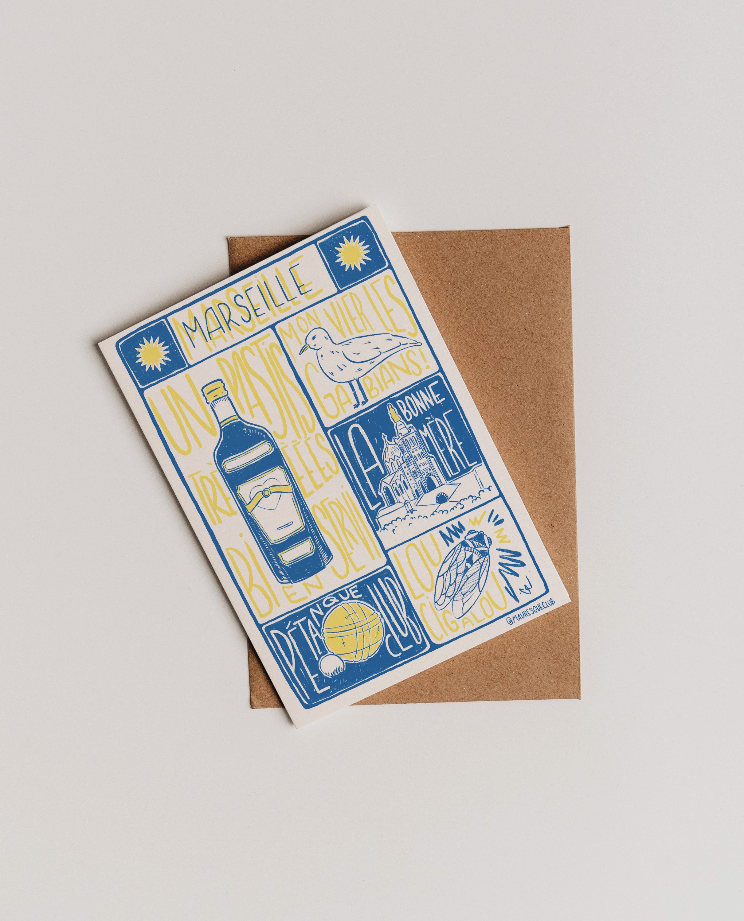 poster A5 marseille à offrir 