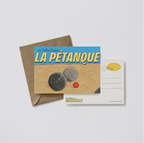 Carte postale - La pétanque
