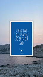 Carte postale - j'suis pas du matin