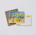 Carte postale - L'apéro