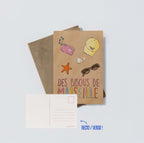 Carte postale - Bisous de Marseille