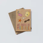 Carte postale - Bisous de Marseille